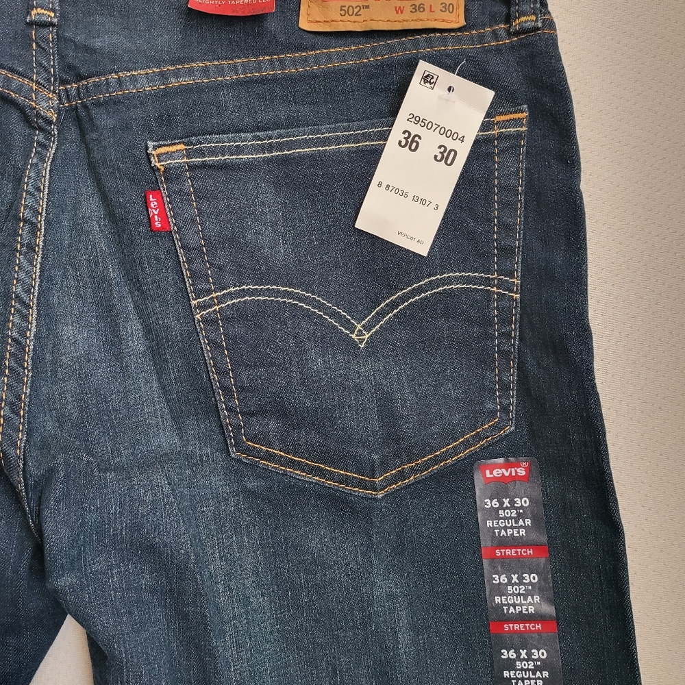 Levi's 502 Regular Taper 36x30 NWT